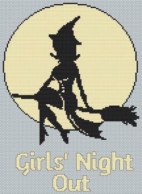 Girls Night Out - White Willow Stitching