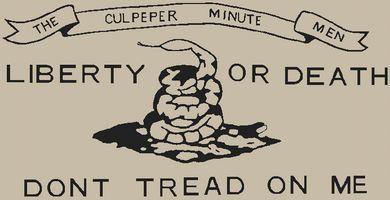 Culpeper Flag - White Willow Stitching