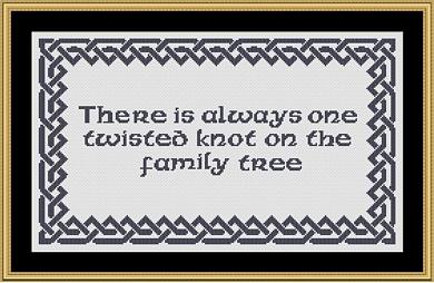 Family Tree - White Willow Stitching