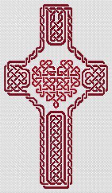 Be Still My Heart Celtic Knot - White Willow Stitching