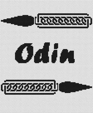 Odin's Spear - White Willow Stitching