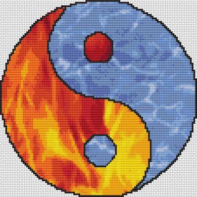 Fire And Water - White Willow Stitching