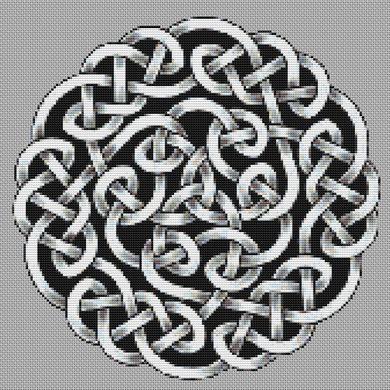 Celtic Knot 2 - White Willow Stitching
