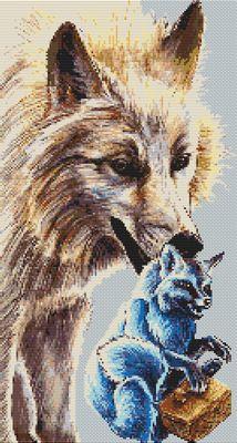 Little Blue Riding Hood - White Willow Stitching