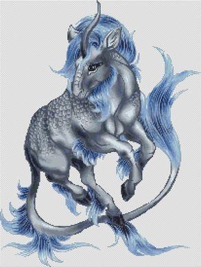 Kirin: Seahorse - White Willow Stitching