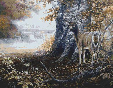Autumn Mist - White Willow Stitching