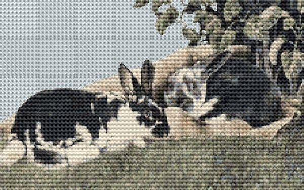 Lucks And Mouse - White Willow Stitching