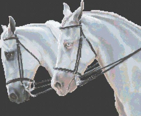 Shades Of White - White Willow Stitching