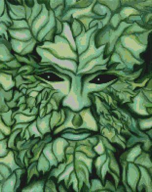 Greenman - White Willow Stitching