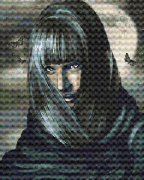 Moth Queen - White Willow Stitching