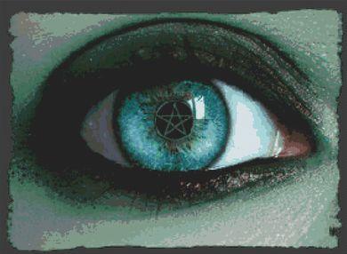 In A Witch's Eye - White Willow Stitching