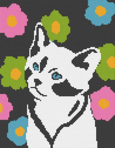 Flower Power - White Willow Stitching