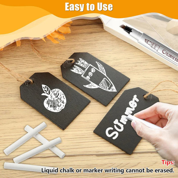 Chalkboard Tags - Dirty Annies