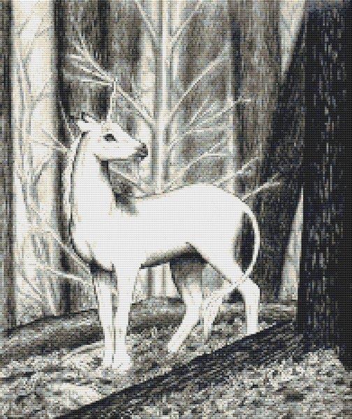 Forest Unicorn - White Willow Stitching