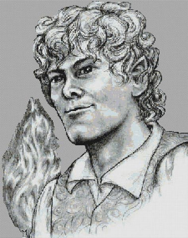 A Merry Little Hobbit - White Willow Stitching
