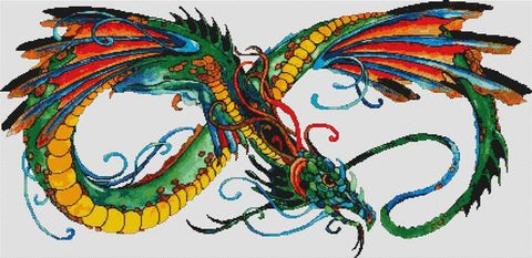 Infinity - White Willow Stitching