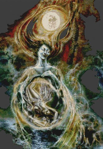 Birth Of A Fairy - White Willow Stitching