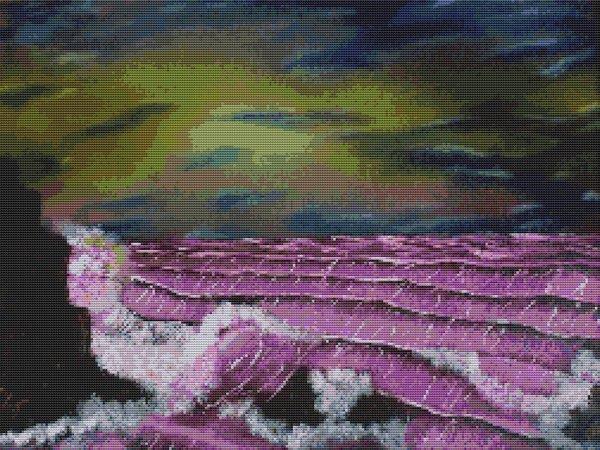 Dark Sea - White Willow Stitching