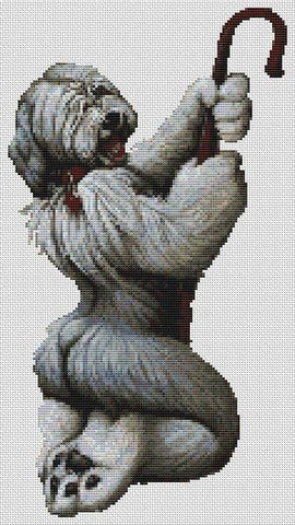 Sheepdog - White Willow Stitching