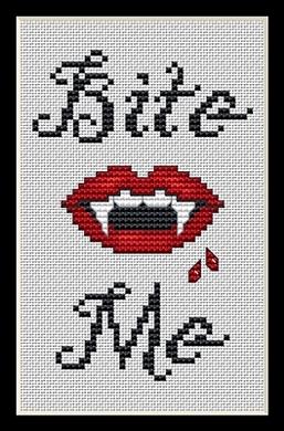 Bite Me - White Willow Stitching