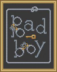 Bad Boy - White Willow Stitching