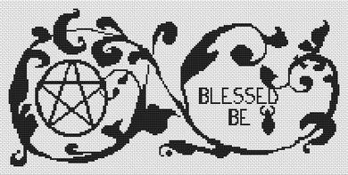 Blessed Be - White Willow Stitching