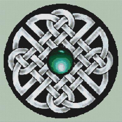 Celtic Knot 1 - White Willow Stitching