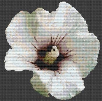 Hibiscus - White Willow Stitching