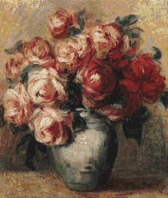 Renoir's Morte aux Roses - White Willow Stitching