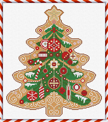 Cookie Baking Crew: Sweet Christmas Tree - Alessandra Adelaide Needleworks