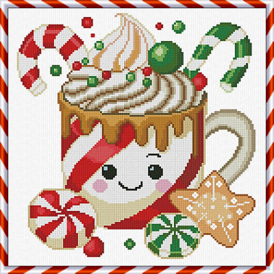 Cookie Baking Crew: Mrs Holly Coffee - Alessandra Adelaide Needleworks