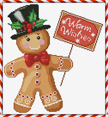 Cookie Baking Crew: Warm Wishes - Alessandra Adelaide Needleworks