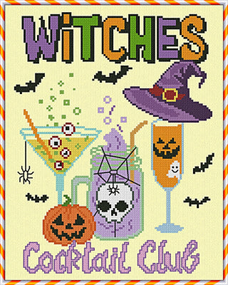 Witches Cocktail Club: Halloween Lab 2026 - Alessandra Adelaide Needleworks