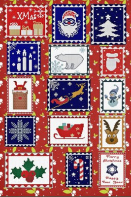 Christmas Stamps Collection - Alessandra Adelaide Needleworks