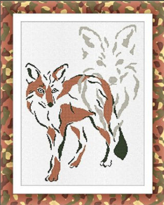 Fox Portrait - Alessandra Adelaide Needleworks