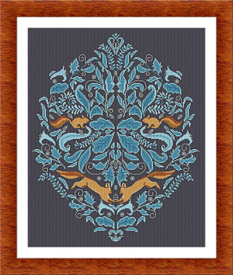 Damask & Squirrel - Alessandra Adelaide Needleworks