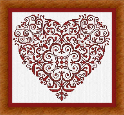 Victorian Heart - Alessandra Adelaide Needleworks