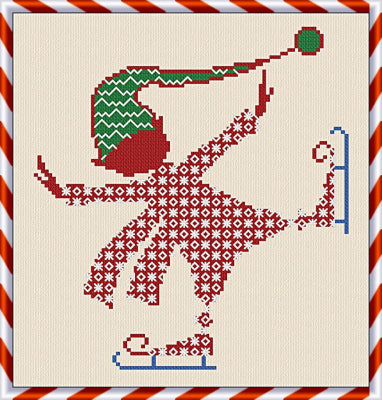 Skater Elf - Alessandra Adelaide Needleworks