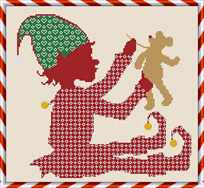 Elf And Bear - Alessandra Adelaide Needleworks