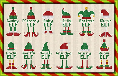 Elf Family - Alessandra Adelaide Needleworks