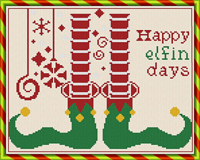 Happy Elfin Days - Alessandra Adelaide Needleworks