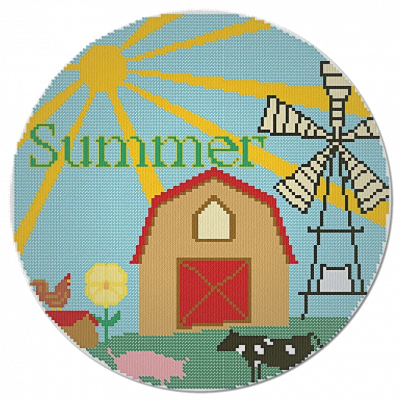 Summer (Button) - Alessandra Adelaide Needleworks