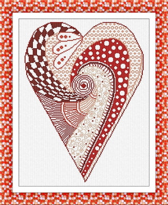 Doodle Heart - Alessandra Adelaide Needleworks