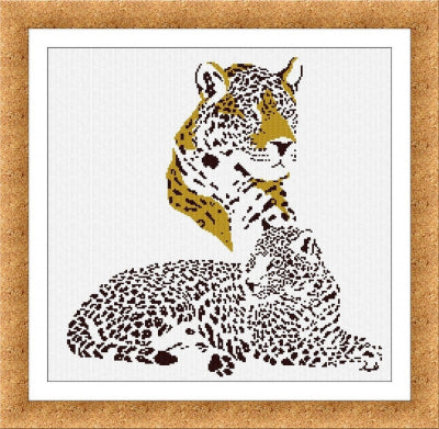 Leopard Portrait - Alessandra Adelaide Needleworks