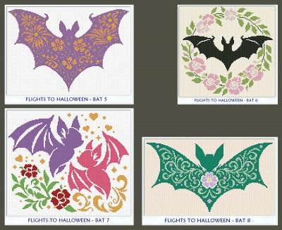 Flights To Halloween 2 - Alessandra Adelaide Needleworks