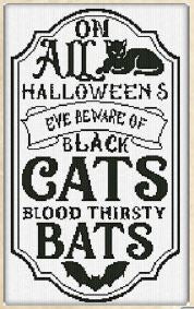 Black Cats & Bats - Alessandra Adelaide Needleworks