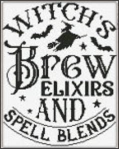 Witches Brew Elixirs - Alessandra Adelaide Needleworks