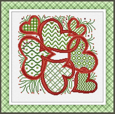 Linked Hearts - Alessandra Adelaide Needleworks