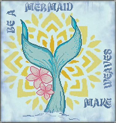 Be A Mermaid - Alessandra Adelaide Needleworks