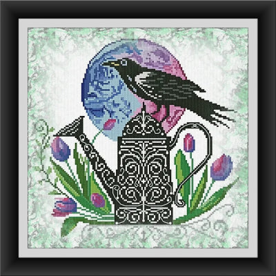 Gothic Garden Guardian - Alessandra Adelaide Needleworks